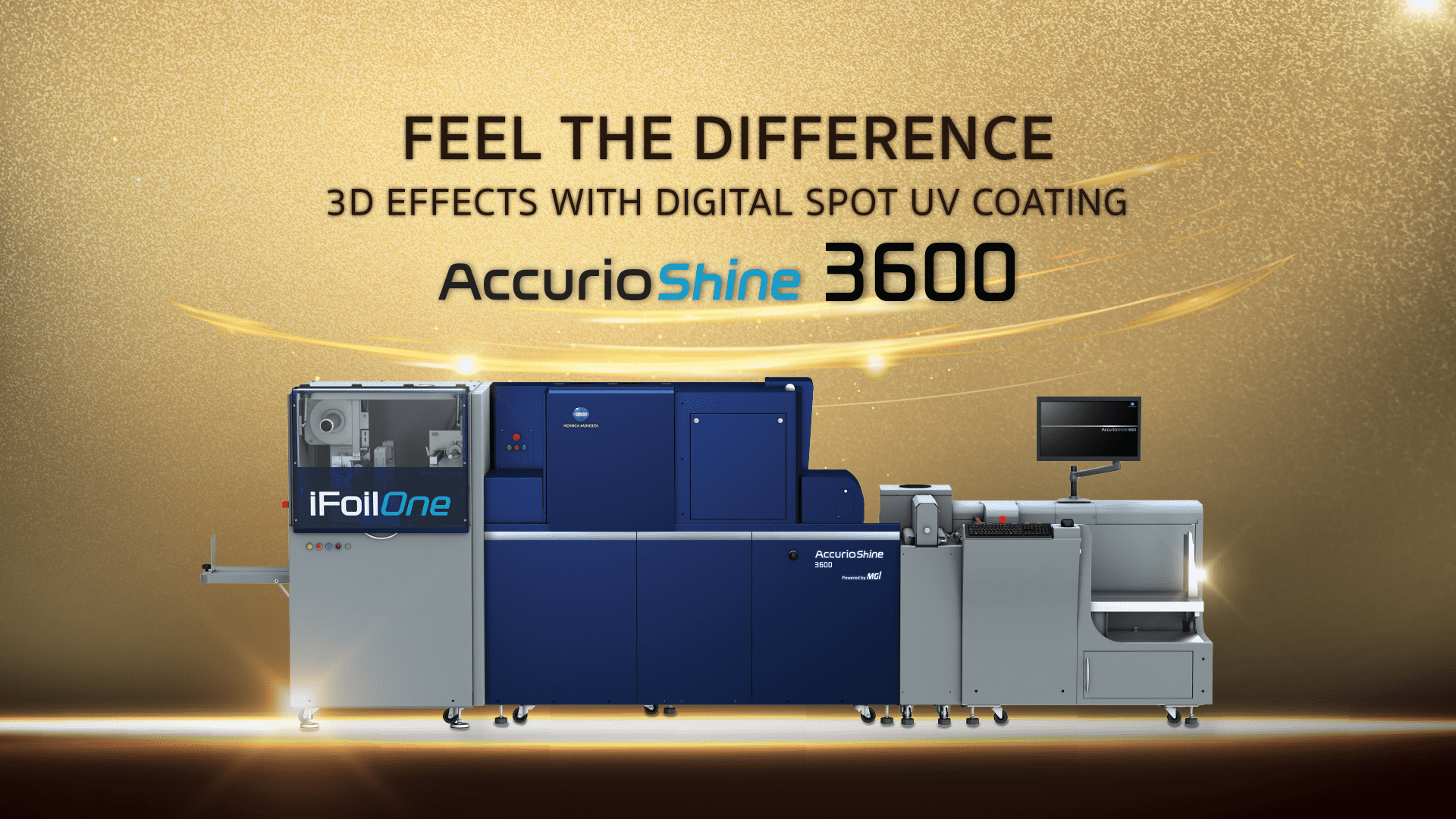 ภาพบรรยากาศ งานเปิดตัว Konica Minolta รุ่น AccurioShine 3600 เครื่องสปอ