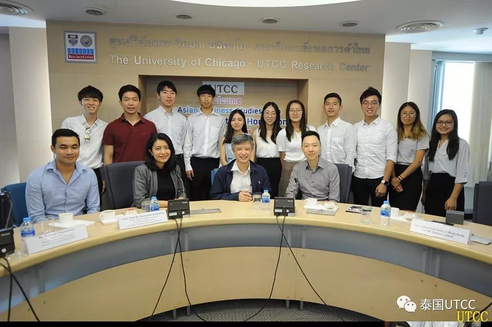 热烈欢迎香港中文大学考察团一行