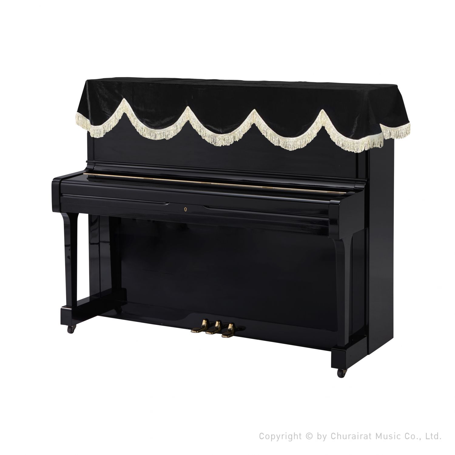Upright Piano Top Cover. Churairat Music